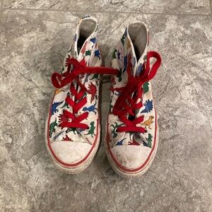 Converse dinosaur high tops